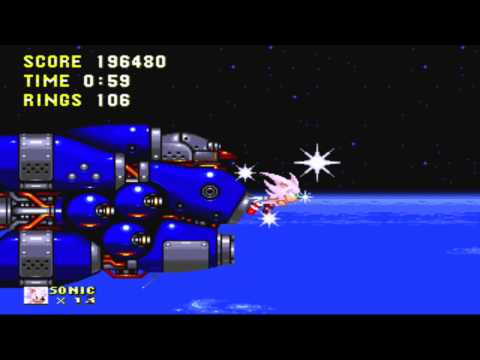 Sonic 3 And Knuckles Final Boss + Good Ending As Sonic HD.