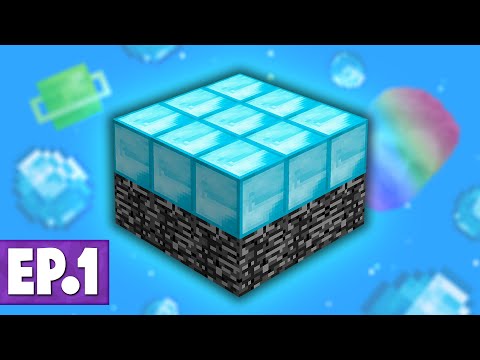 Minecraft Sky of Diamonds | MASSIVE SKYBLOCK MOD PACK! #1 [Modded Questing Skyblock]