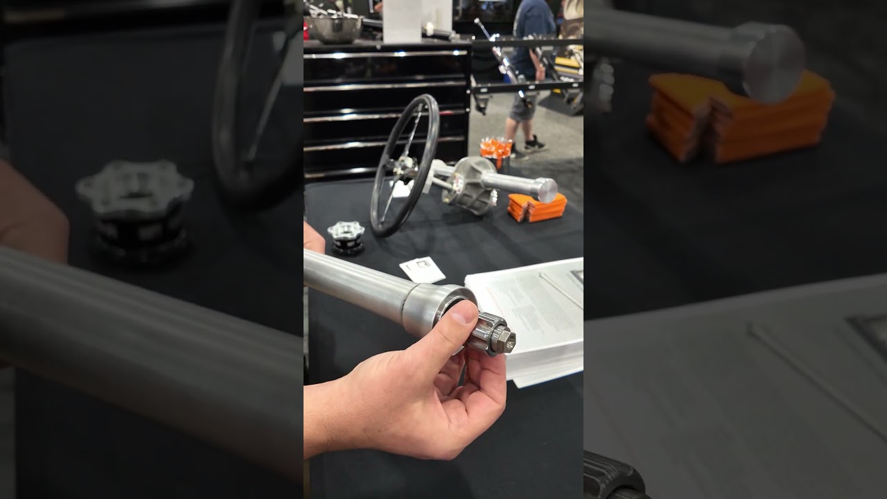 SEMA 2025: NEW IDIDIT Adjustable Pro Fab Steering Column (2026) | 7” Extension & Quick-Release Ready