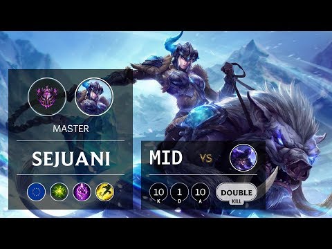 Sejuani Mid vs Ryze - EUW Master Patch 9.20