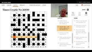 Solving the Times Crossword on 4th December