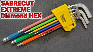 Sabrecut Extreme Hex key diamond set UK chrome S2 tool
