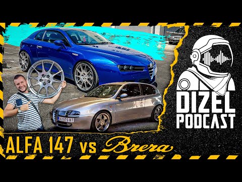 LEGENDARNE KUPOVINE /ALFA 147 PREŠLA POLA MILKE /MISANO BLUE BRERA 2.4 MJET/// DIZEL PODCAST 023 ///