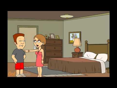Butthead and his mother animation.