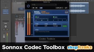 「Sonnox Codec Toolboxの使い方」MP3/AAC 規格に合わせて楽曲音量を最適化する(Sleepfreaks DTMスクール)