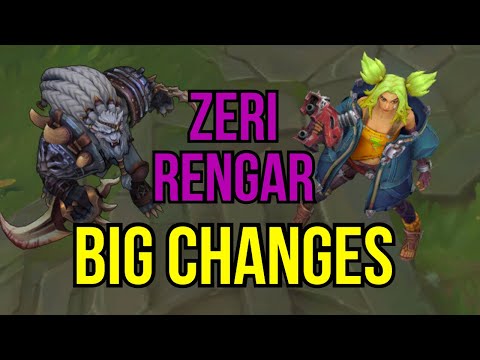 Big Zeri & Rengar Changes | League of Legends