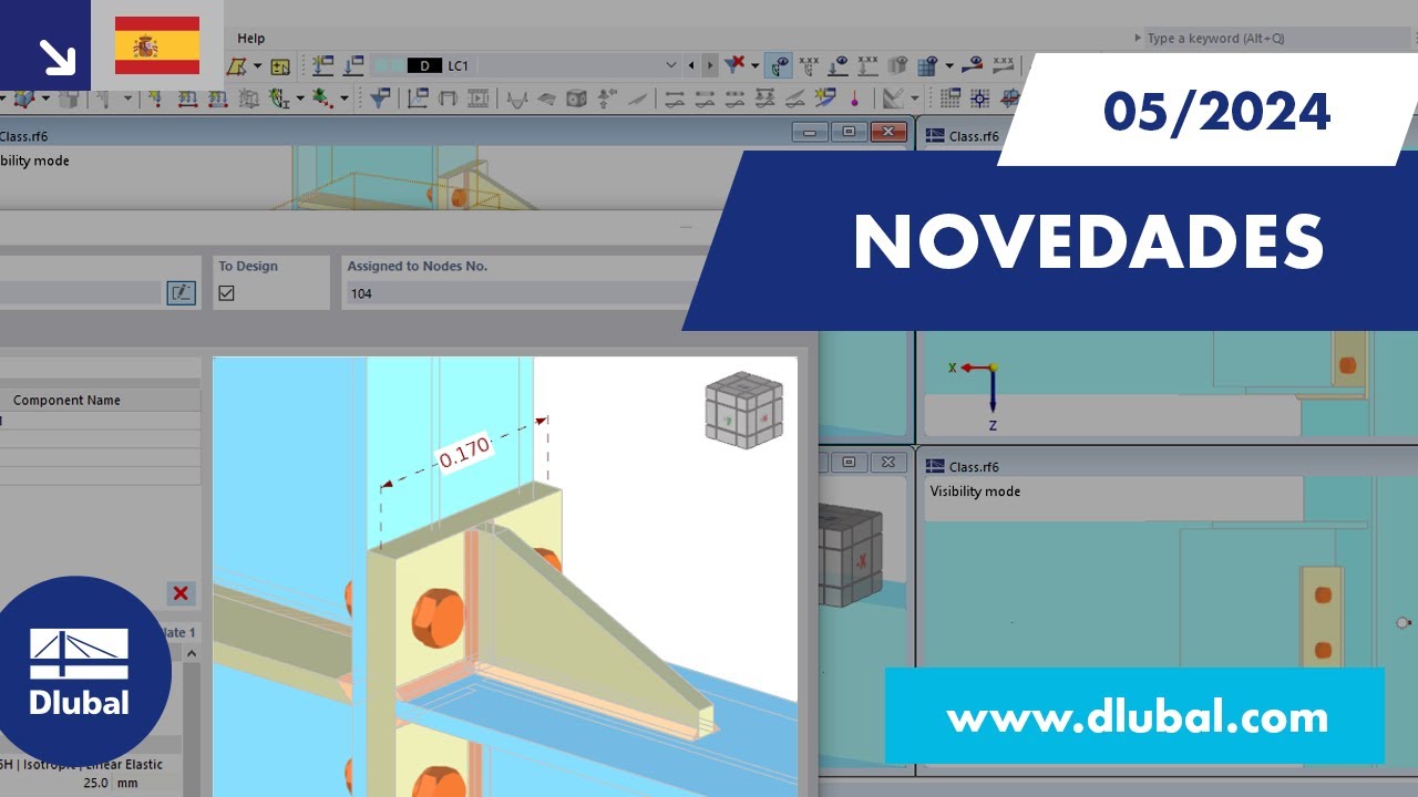 NOVEDADES | 05/2024 - ¿Qué novedades hay en RFEM 6 y RSTAB 9?