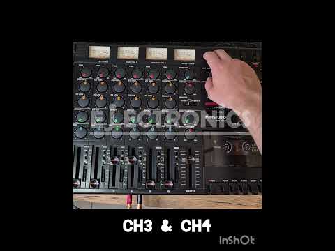 Serviced TASCAM Porta Two Ministudio 4-Track Cassette Recorder 1980s - Black image 13