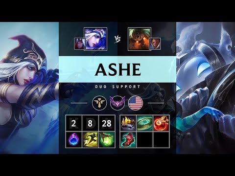 Ashe Support vs Nautilus - NA Master Patch 25.15