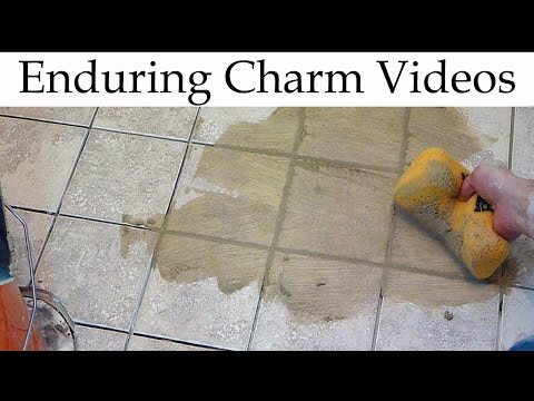 image-How is grout made?