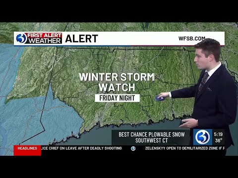 FORECAST: Breezy Christmas, colder Friday with a chance for snow