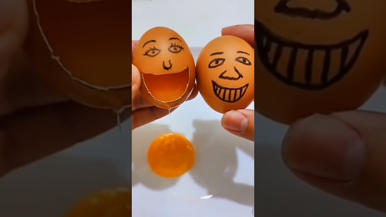 How to Egg's funny kiss video #shorts #fanny_video #eggs #tiktok