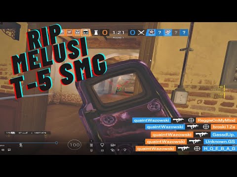 R.I.P. Melusi *T-5 SMG*  |  Rainbow Six Siege