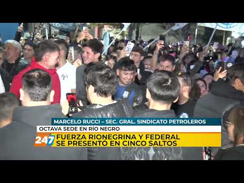 Fuerza Rionegrina y Federal se presentó en Cinco Saltos | Noticiero Central