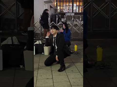 20230131 Tue. HyoJin#김효진&YuKagawa#유카가와 Hongdae Busking 홍대 버스킹 SnowHorse#눈말 212851