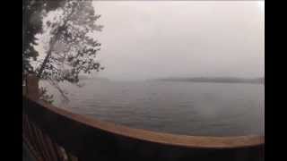 preview picture of video 'GoPro Time Lapse of Tripp Lake Sunrise in Poland, Maine'