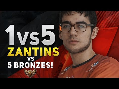 1vs5 - ZANTINS vs 5 BRONZES!