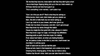 Logic   Underpressure Lyrics HD