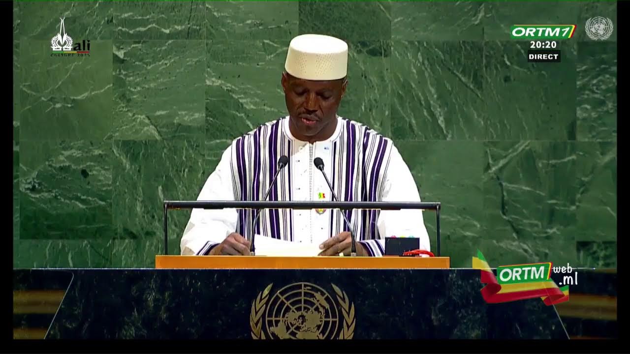 Mali: Discours du Premier Ministre, le Général de Division, Abdoulaye MAIGA à la Tribune des Nations Unies - Vidéo