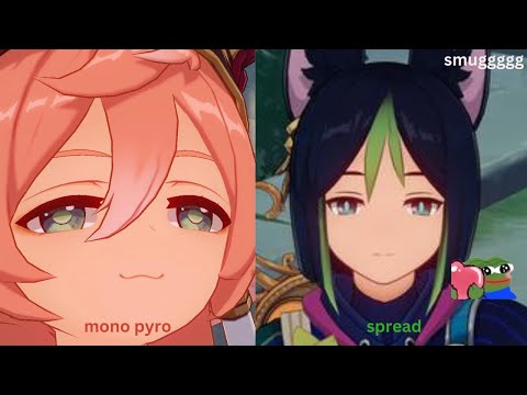 Smugggg! C6 Yanfei Mono Pyro & C0 Tighnari Spread | Genshin 3.5 Abyss F12