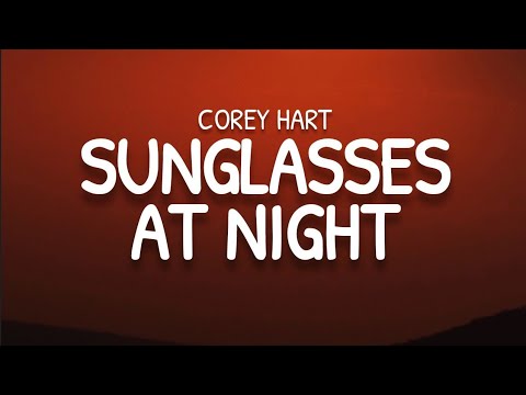 Corey Hart - Sunglasses At Night (Lyrics)