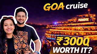 Goa EP 10: Night Cruise 😱 Unlimited Food, Drinks & DJ Party | Worth It or Waste?