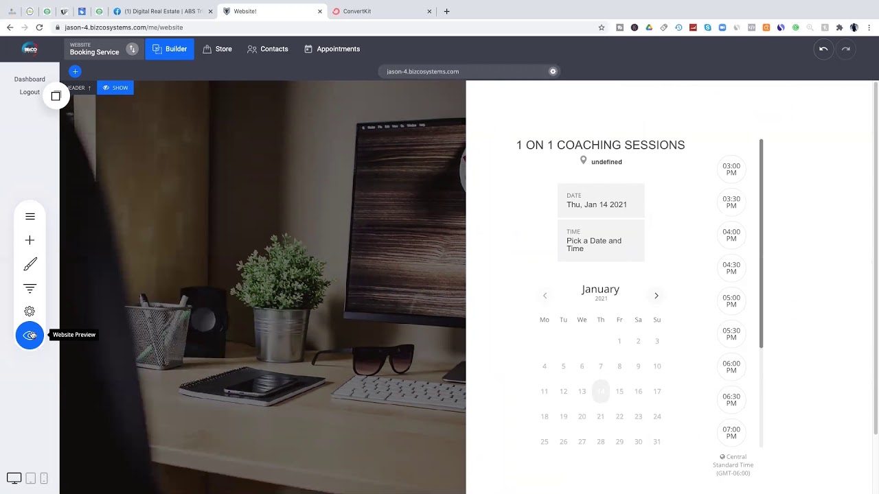 BizCo System How Setup Booking Services Step By Step