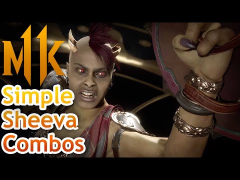 Mortal Kombat 11 | Beginner Easy and Simple Sheeva Combos!