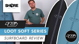 Haydenshapes Loot Soft Series Foamie Surfboard Walkthrough Shore