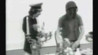 Rare Corporal Clegg video, Pink Floyd