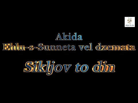 Akida Ehlu s Sunneta vel dzemata Ders