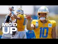 Mic D Up Justin Herbert At Camp Insert Fortnite Emote LA Chargers