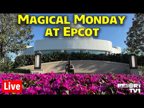 🔴Live: Magical Monday at Epcot - Rides, Shopping & More - Walt Disney World Live Stream