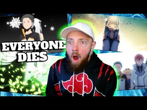 BEAUTIFUL TRAUMA Rapper FIRST TIME REACTION To Re:ZERO ALL ENDINGS 1-4 VISUAL ANALYSIS