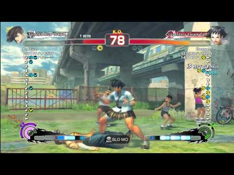 Despa1r(Makoto) vs An1Gun(Yang) - SSF4 AEndless Battle