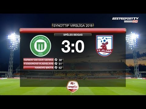 FK Metta/LU - FK Jelgava 3:0 labākie momenti (1.sep.)