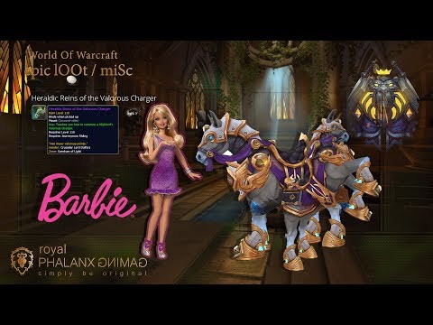 Holly Paladin Class Mount-The Barbie Heraldic Reins of the Valorous Charger