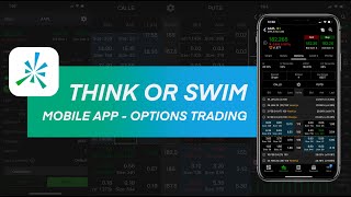 How to Trade Options | Thinkorswim Mobile