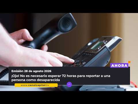 AHORA 10:30 | 28 de agosto de 2026