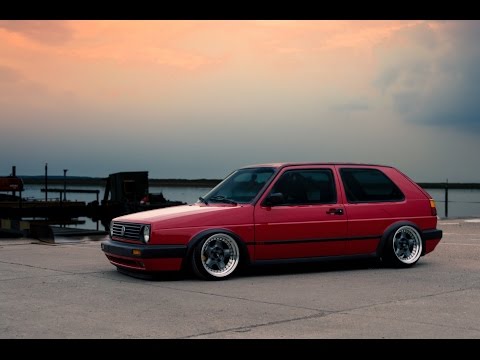 Torben Henningsen`s BAGGED VW GOLF MK2 R32  (GSTLD x HXNRY)