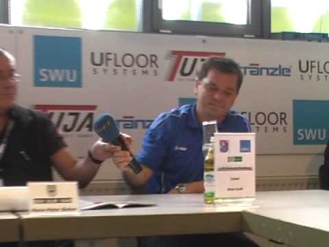 Pressekonferenz SSV Ulm1846-FC Eintracht Bamberg