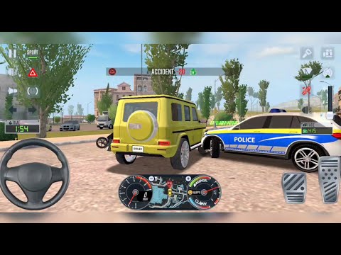 4X4 JEEP UBER CAR ACCIDENT WITH POLICE CAR - Taxi Sim 2020 Android ios Car Simulator Game 2021