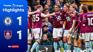 10-player Chelsea BOOED OFF after 93rd minute equaliser | Chelsea 1-1 Burnley | PL Highlights
