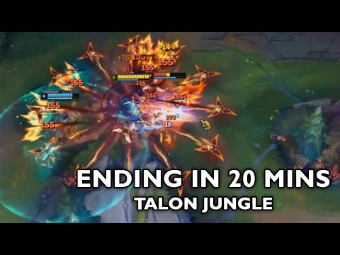 HOW TO CARRY TALON JUNGLE IN 20 MINS, EASY ROAMS AND GANKS  - PATCH 12.12