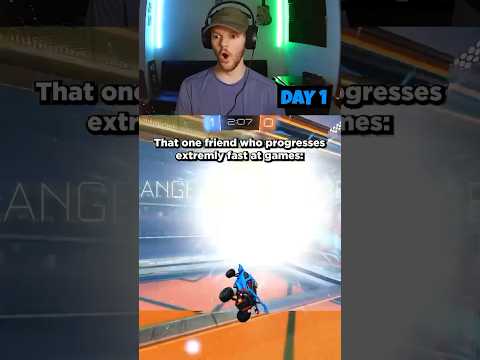 that one friend who progresses extremely fast at games