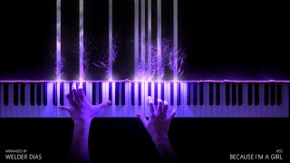 Because I&#39;m A Girl - Kiss | Cover Piano Tutorial