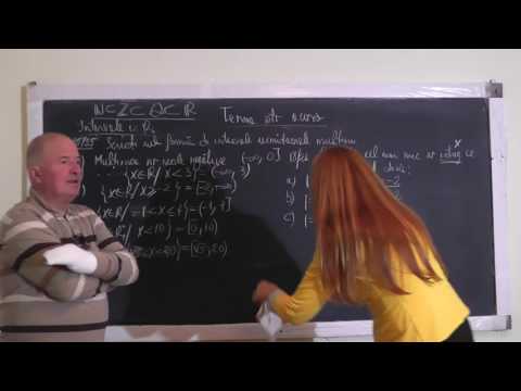 2/2 Lectia 1106 Intervale in R Propozitii compuse Tabela de adevar pentru SAU | SI - Clasa 8