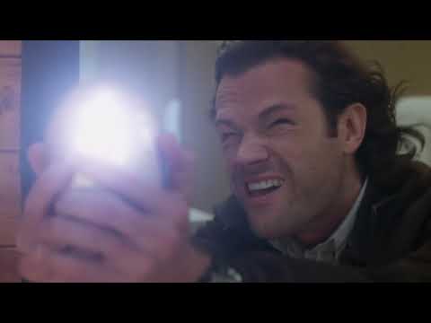Supernatural 12x08 Sam and Rowena sends Lucifer out from his vessel.