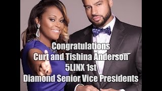 Congratulations to Mr. and Mrs. Curt and Tishina Anderson, 5LINX First Diamonds!