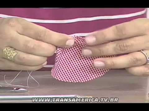 TV Transamérica - Artesã Márcia Cinto ensina a fazer fuxicos